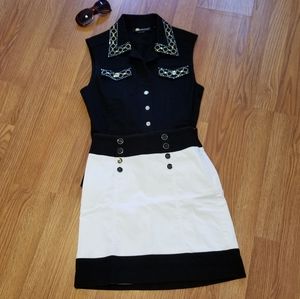 White House Black Market Button Trim Mini …